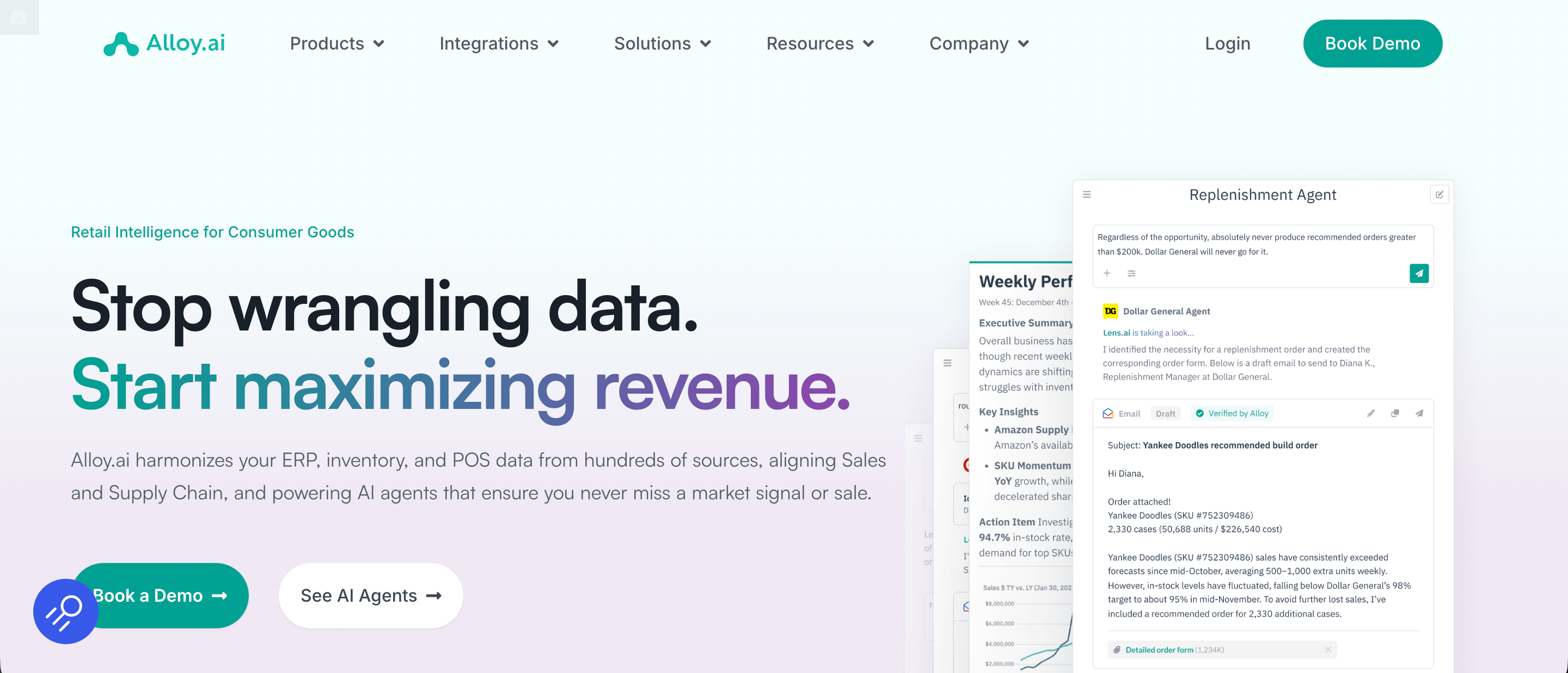 alloy.ai is one of the best stackline competitors for cpg