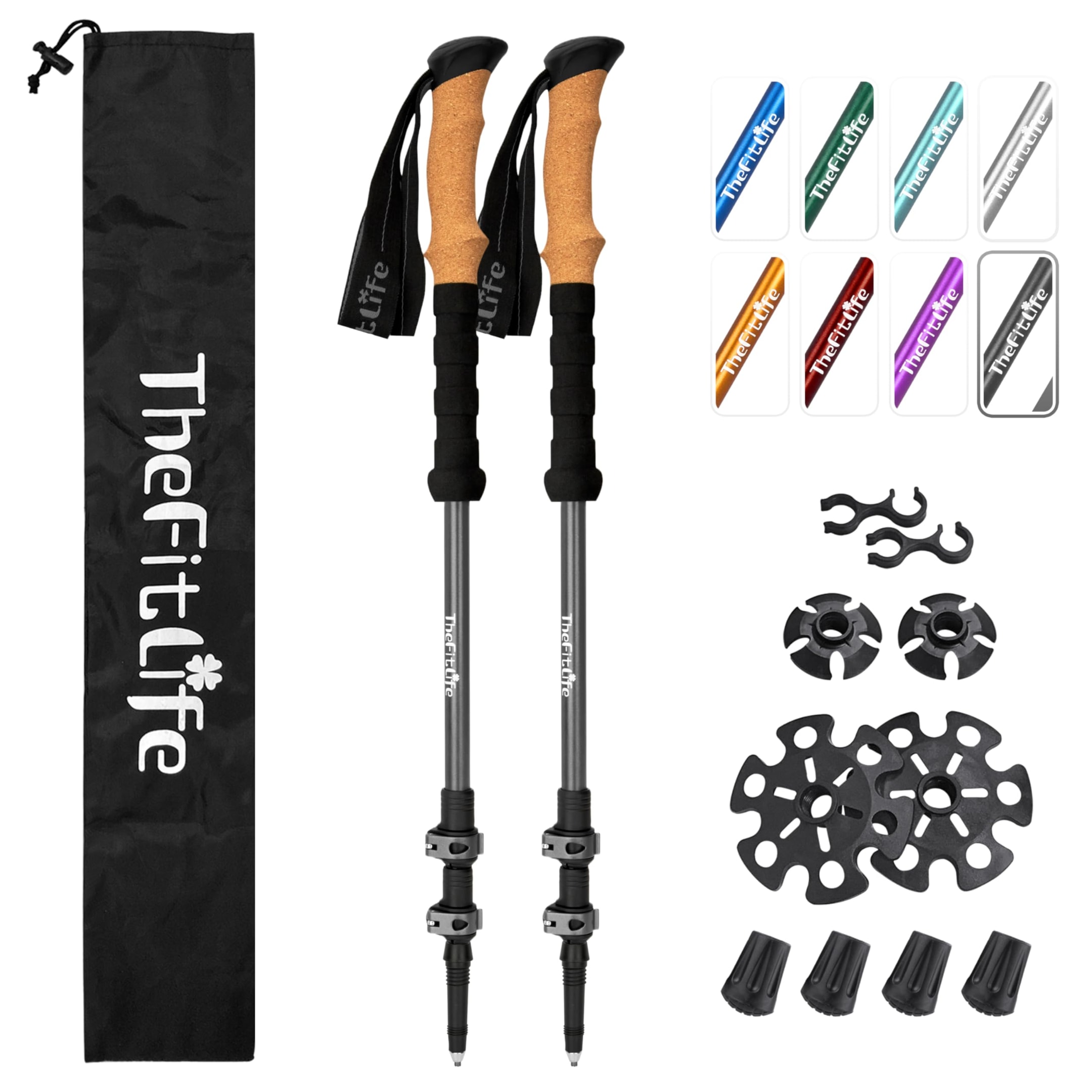 TheFitLife Aluminum Poles