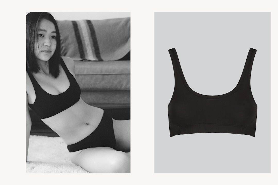toxin free and pfas free organic cotton bra Kent