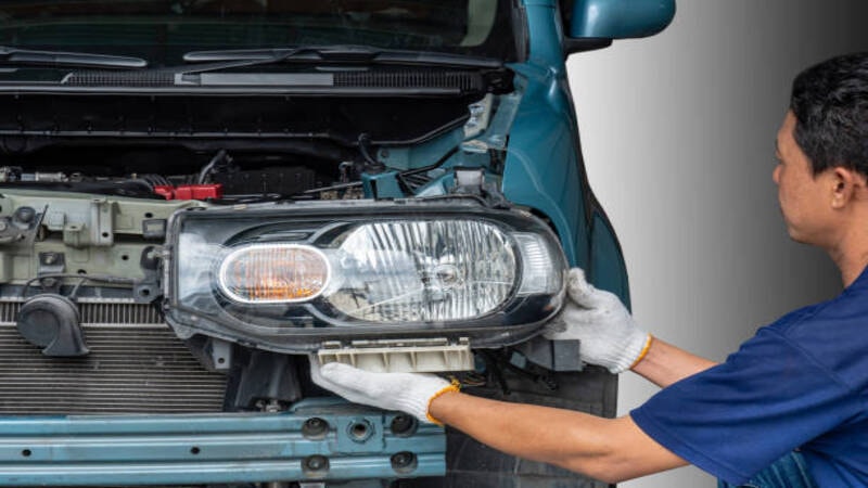 Final checks after installation of the headlights are essential