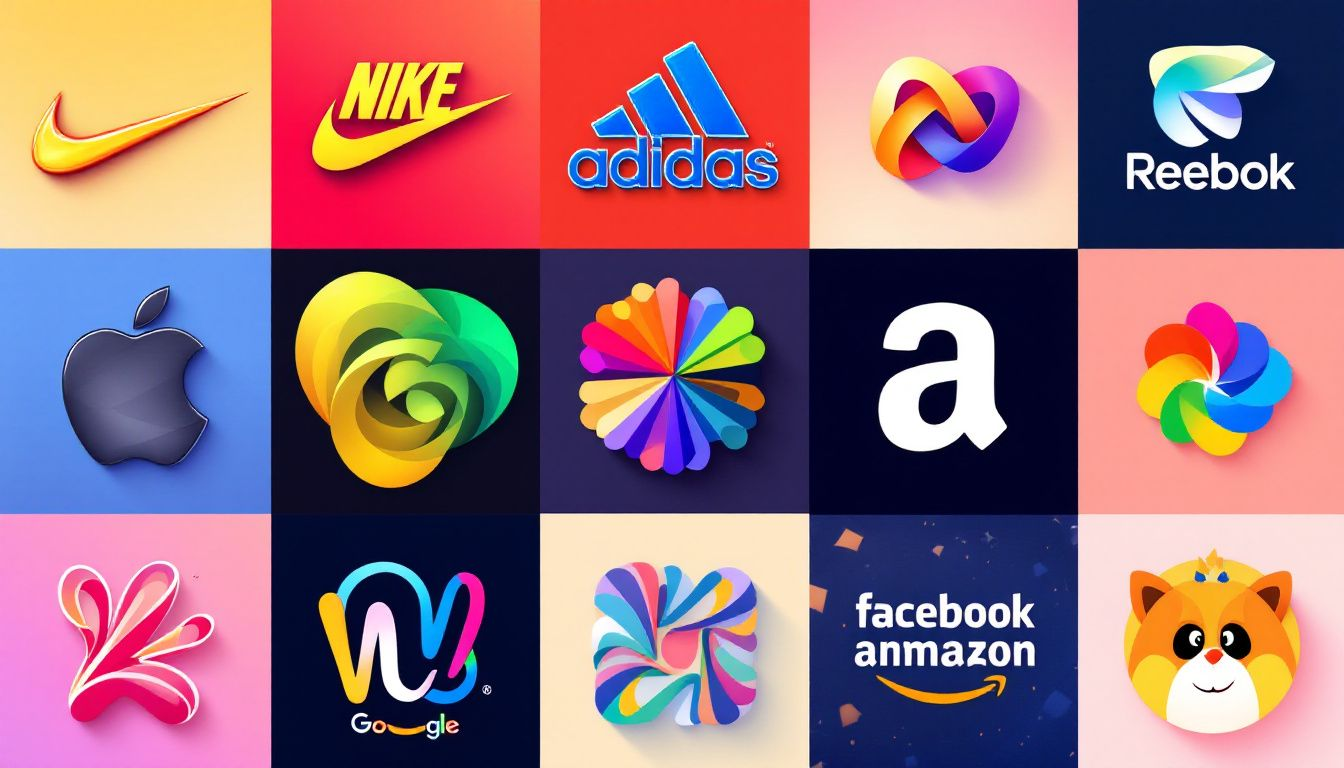 An array of brand logos showcasing strong visual identities.