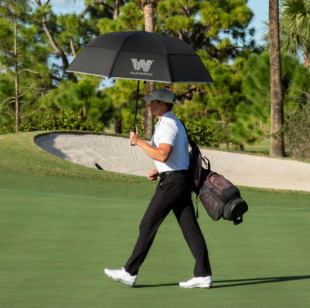 Golf umbrellas for your marketing campaign - eight panels - graphic artists