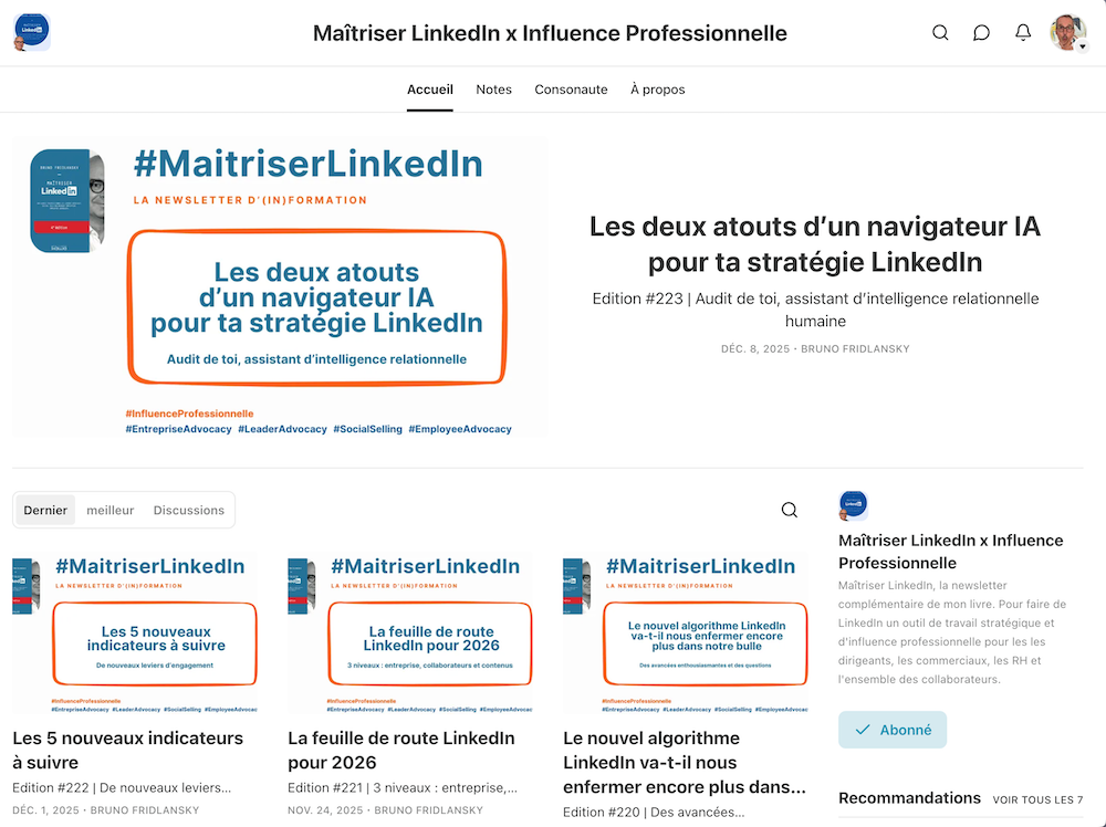 Maîtriser Linkedin