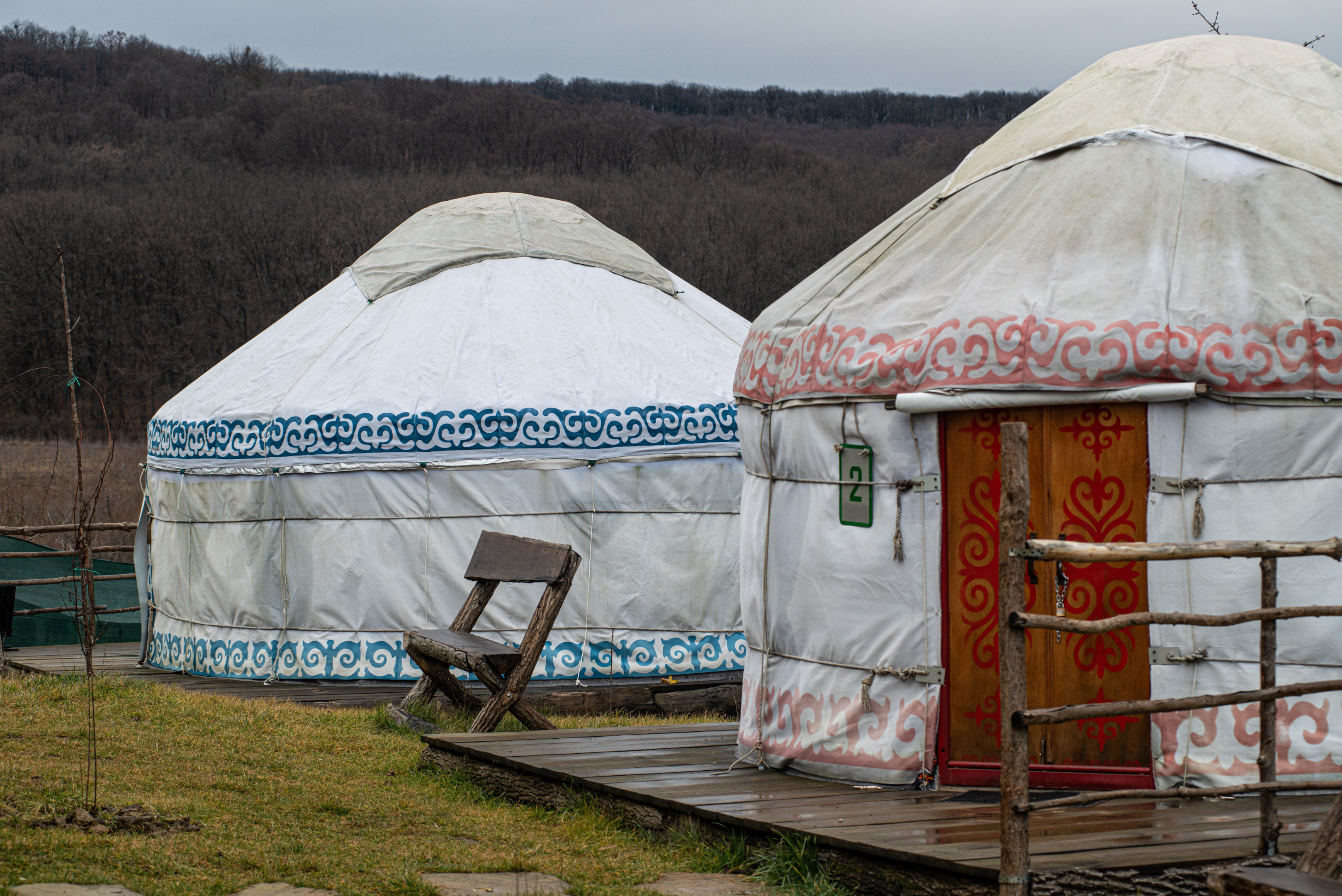 Yurts are popular unique Airbnbs