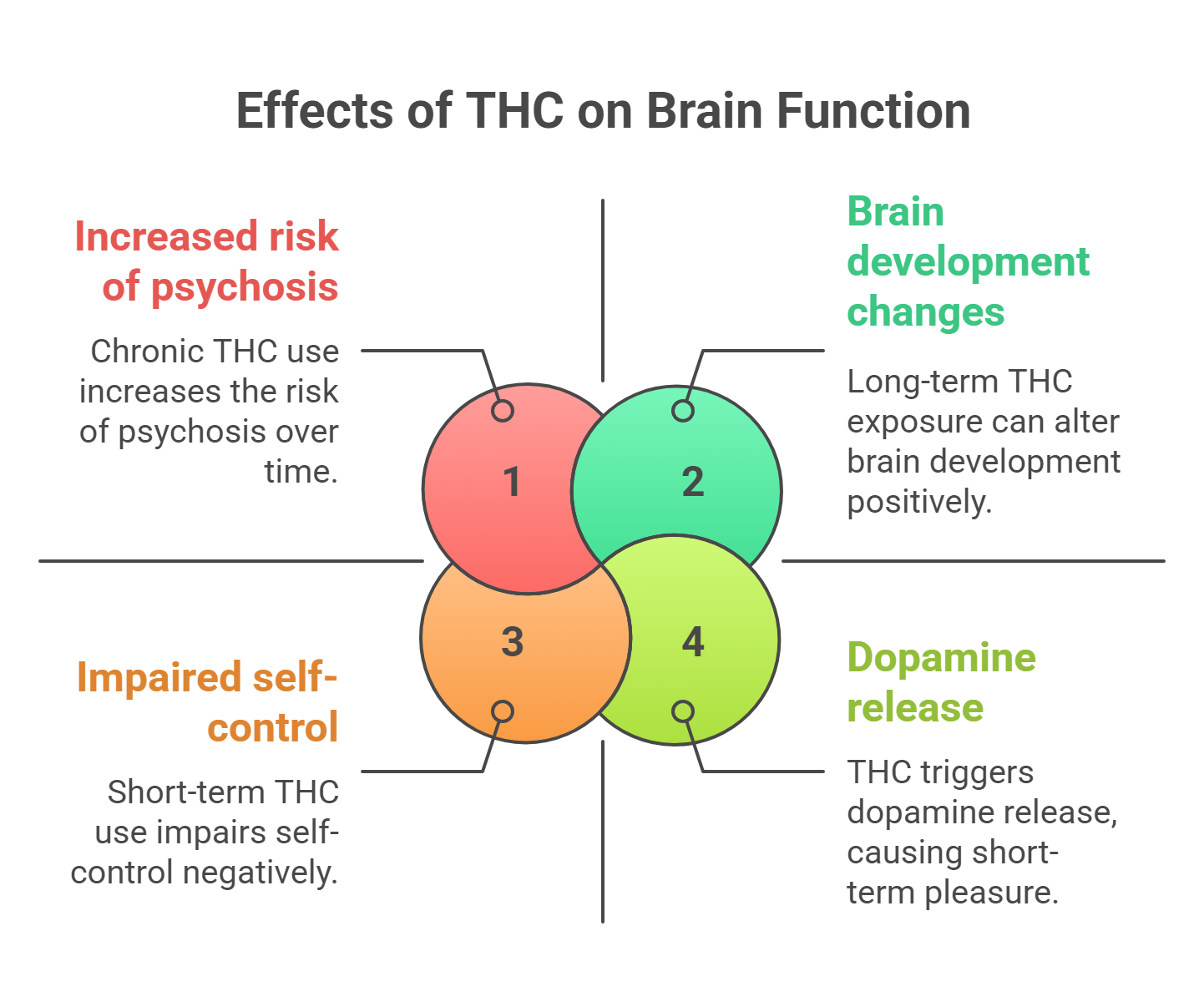 How THC Affects the Brain's Reward System