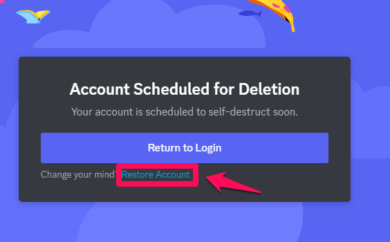 Image showing how to recover your account