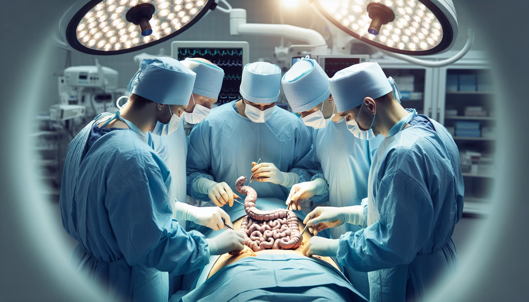 Surgical removal of tumors is a common treatment for colon cancer