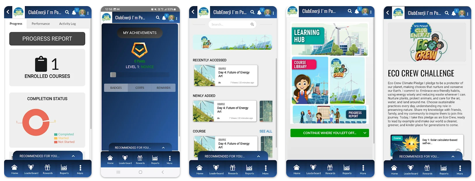 Tata Power Club Enerji – sustainability loyalty program in India.
