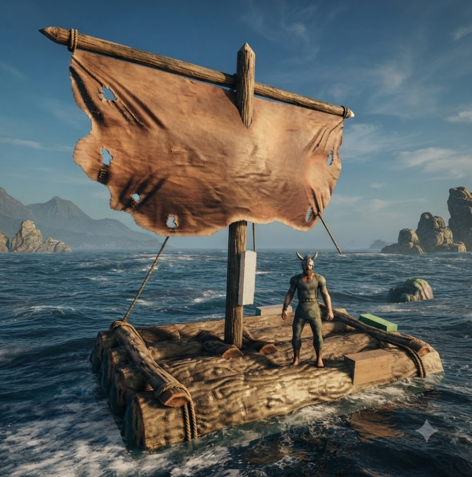 Valheim - Raft 
