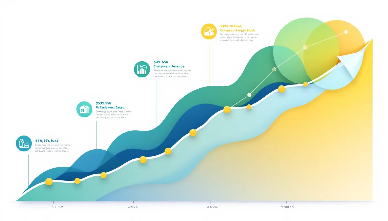 An image representing consolidation and profitability in business.