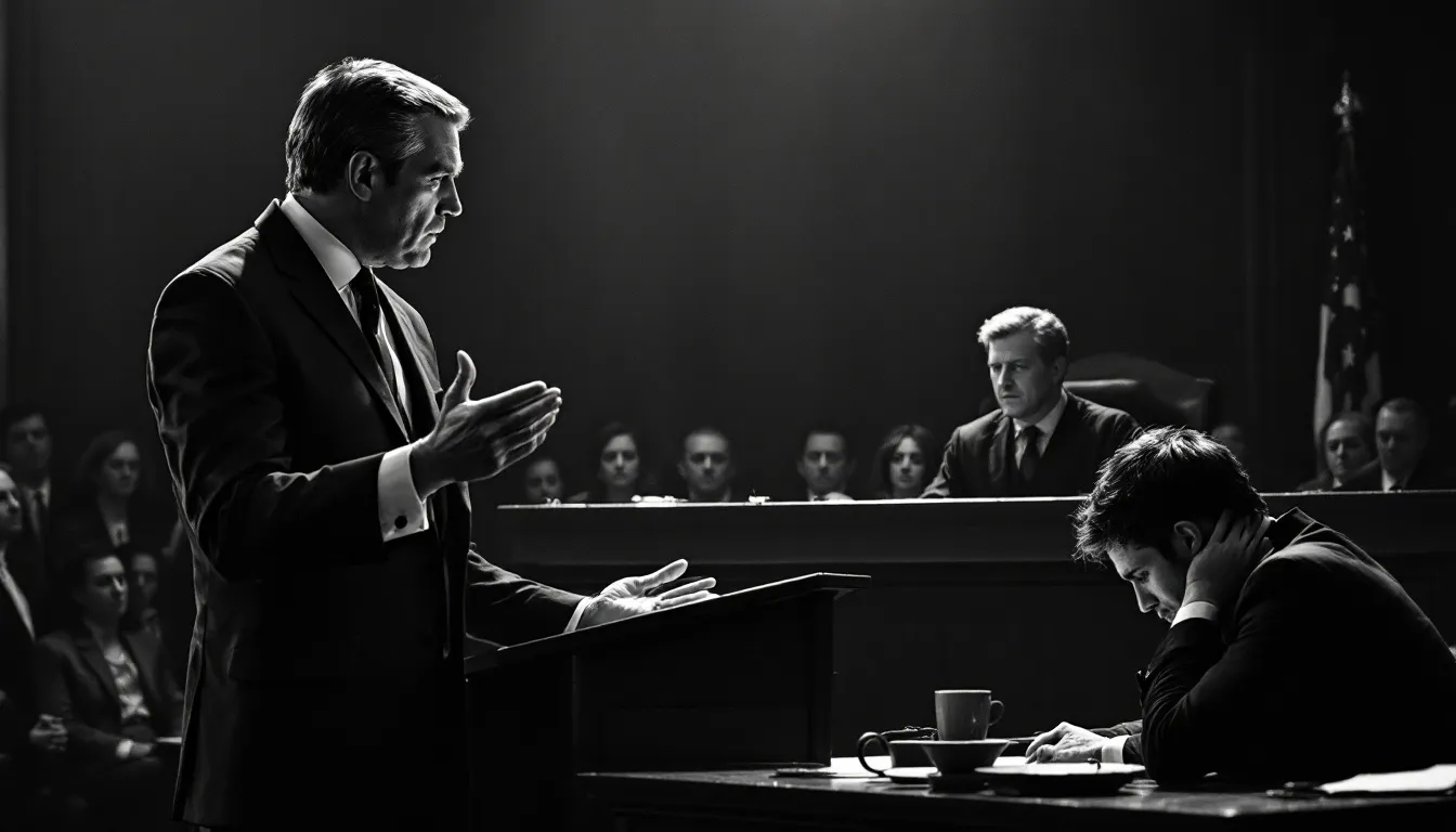 A visual representation of the potential consequences of white collar crimes.