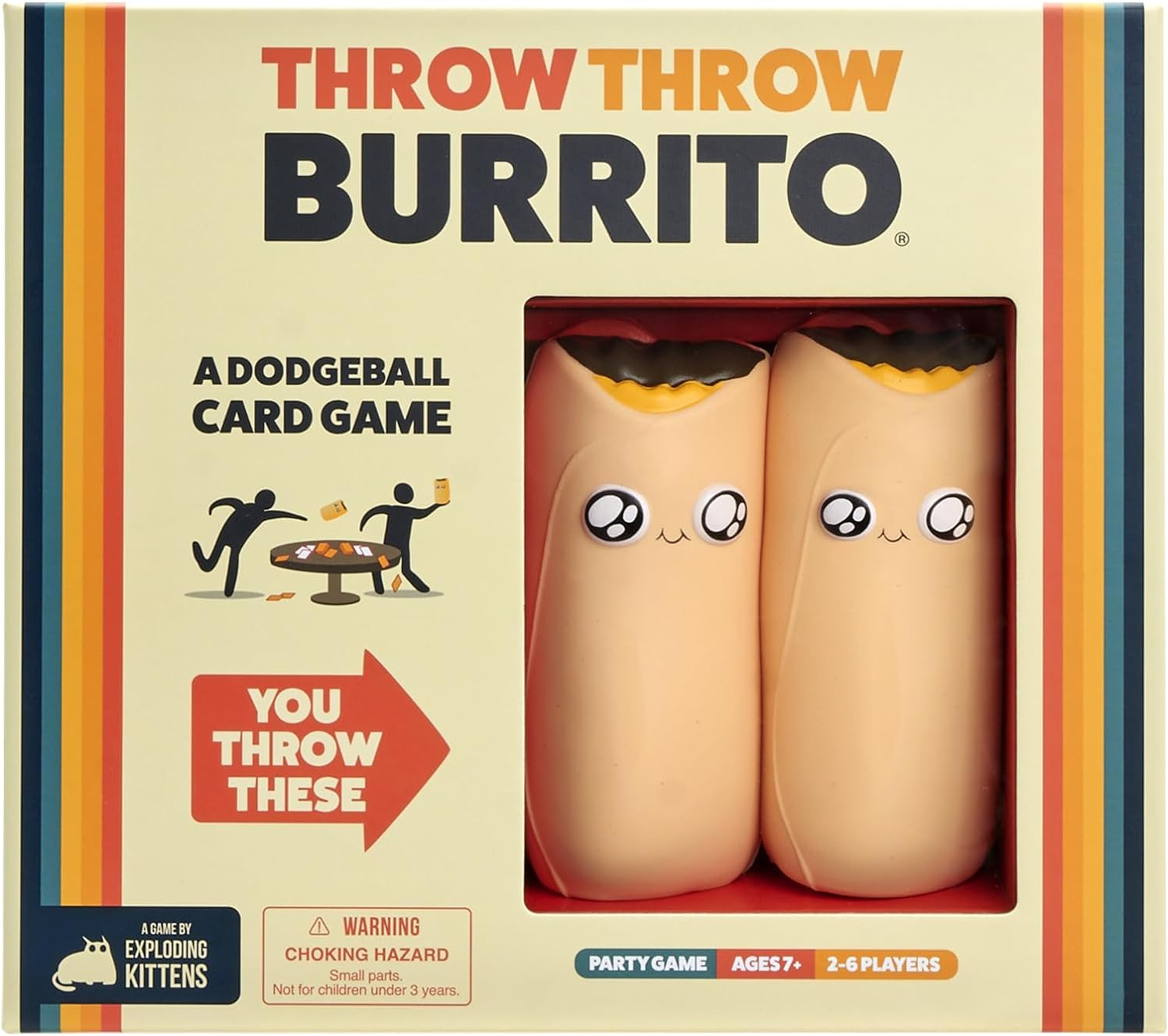 Throw Throw Burrito a dodgeball card game