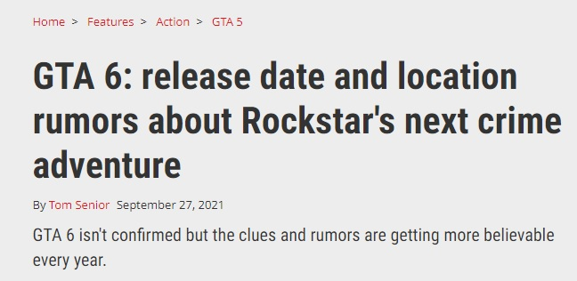 GTA 6: Release Date And Location Rumors About Rockstar's Next Crime  Adventure