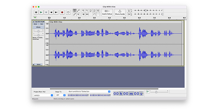 How to Remove Hiss in Audacity