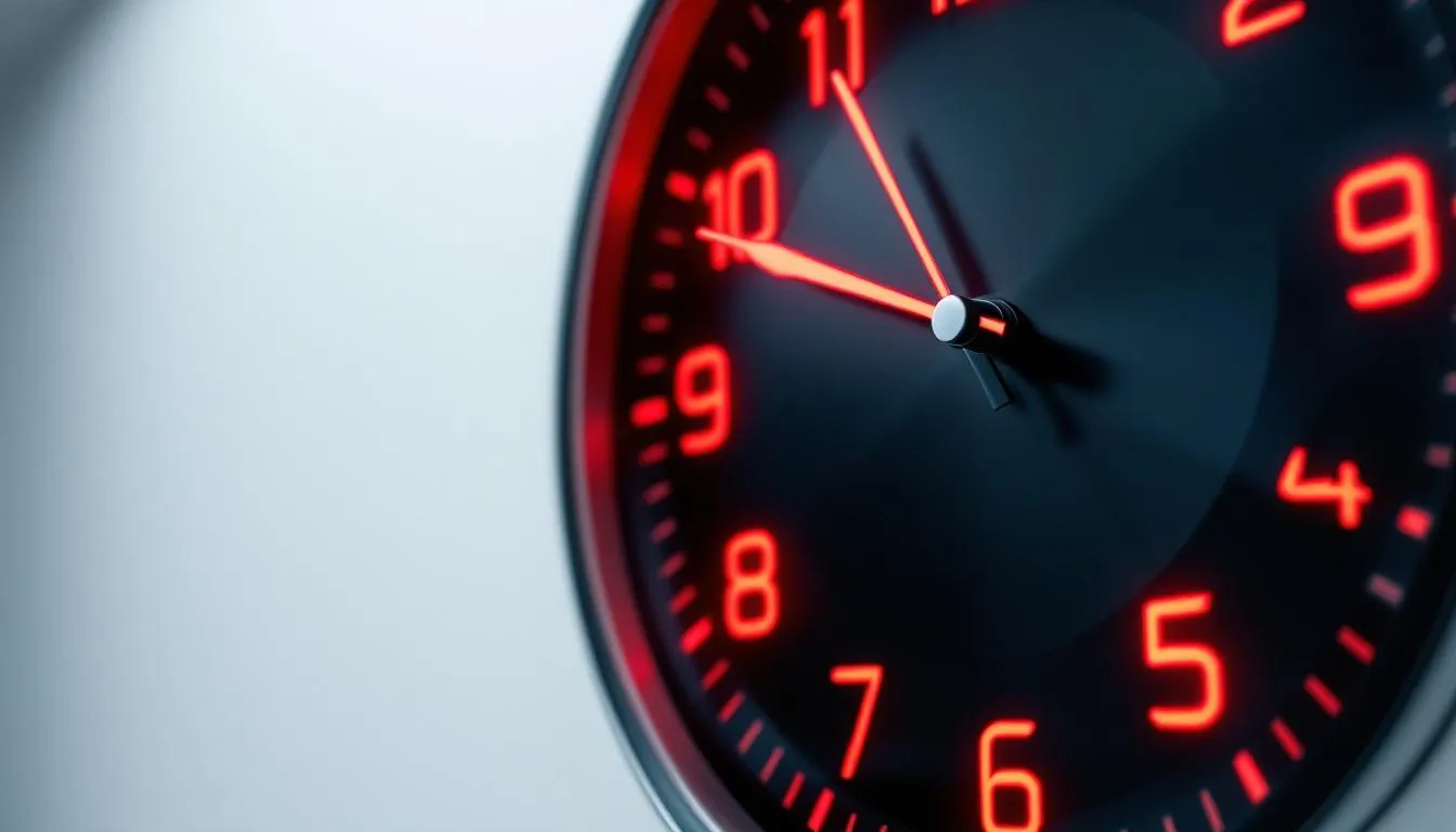 The image depicts a clock with its hands pointing to a late hour, emphasizing the urgency of time limits in wrongful death cases. This visual serves as a reminder for family members to act swiftly when filing a wrongful death lawsuit to seek financial compensation for their loved one's death.