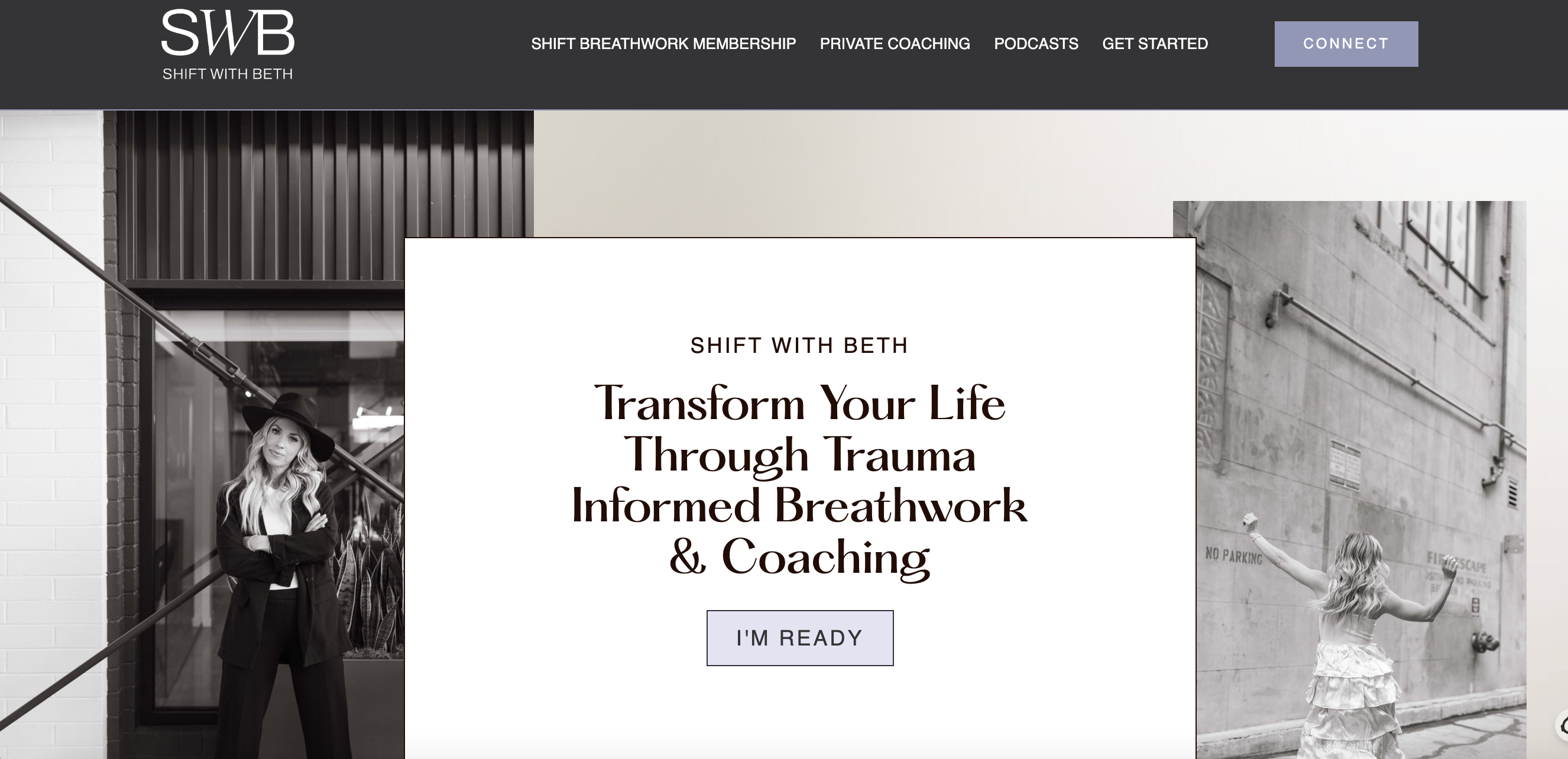 Shift With Beth Website