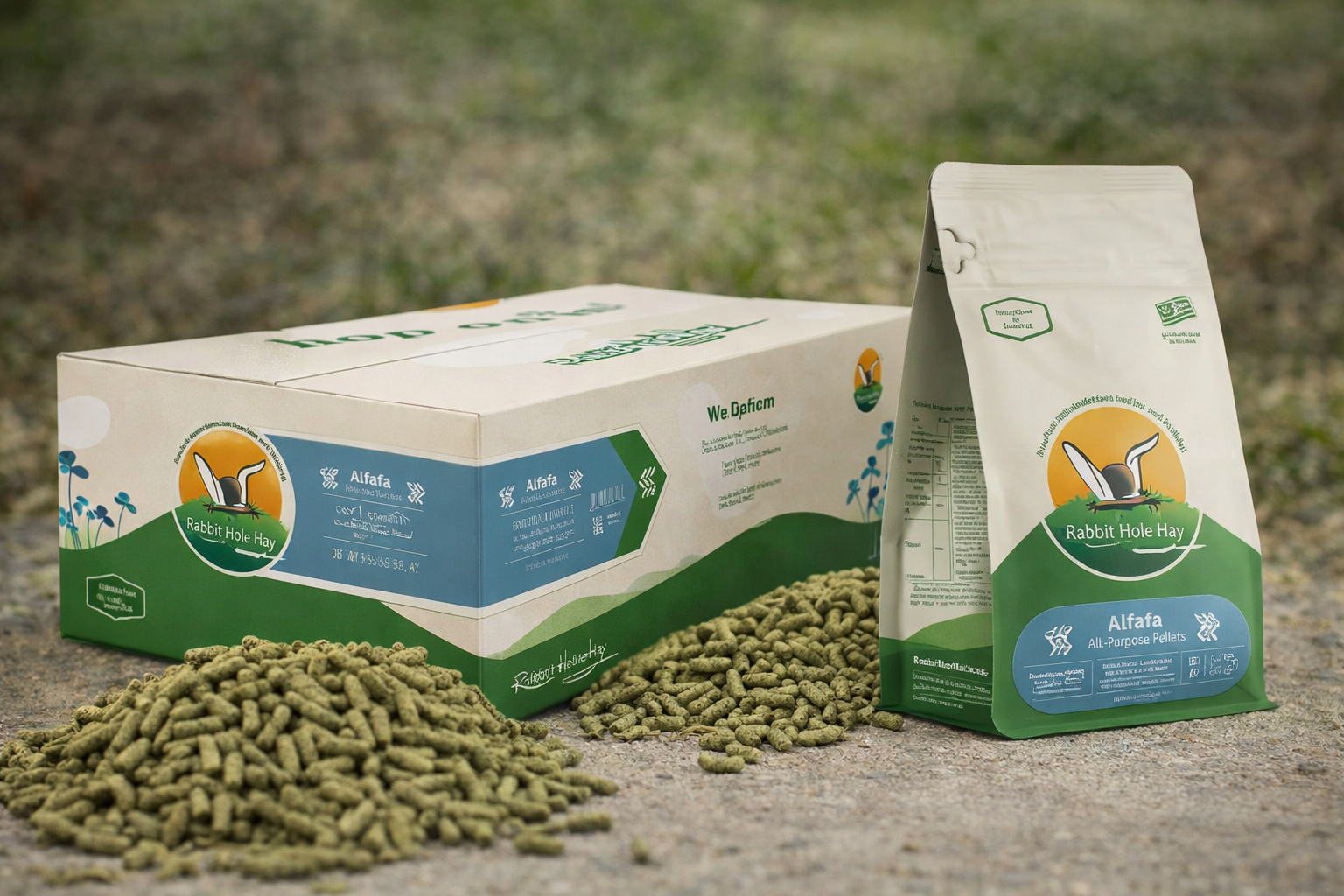 alfalfa pellets