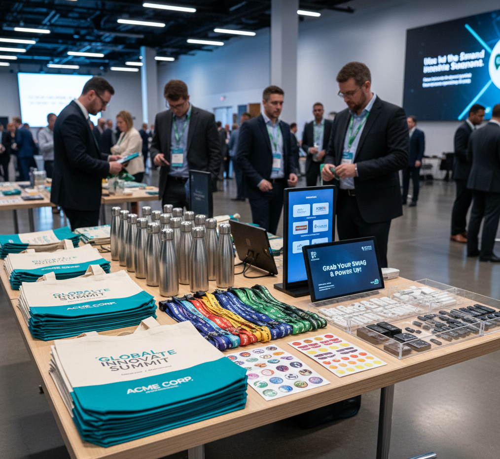Which Are The Best Sponsorship Signage Examples? 11 branded giveways and merchandise
