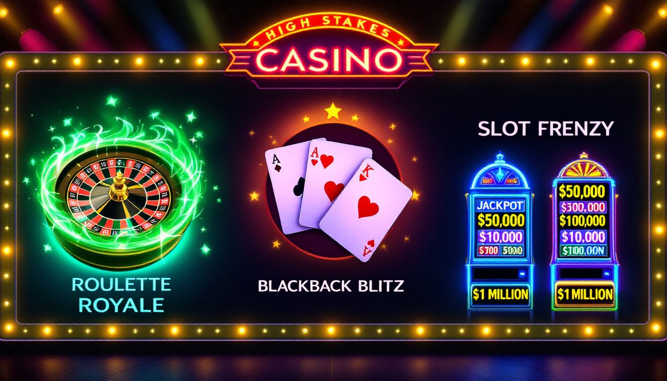 Real money casino games with high payouts.