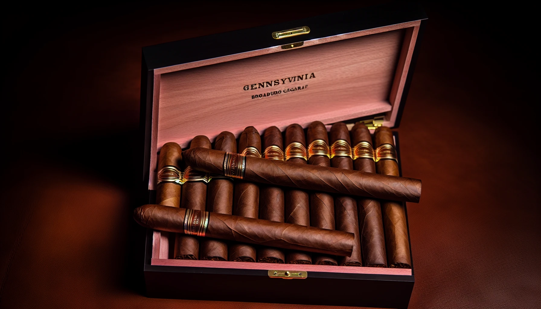 A box of Last Call Maduro cigars