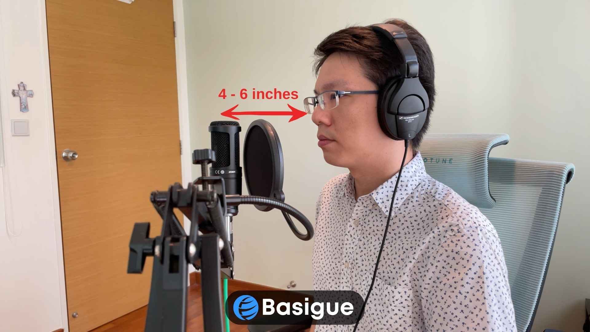 microphone placement