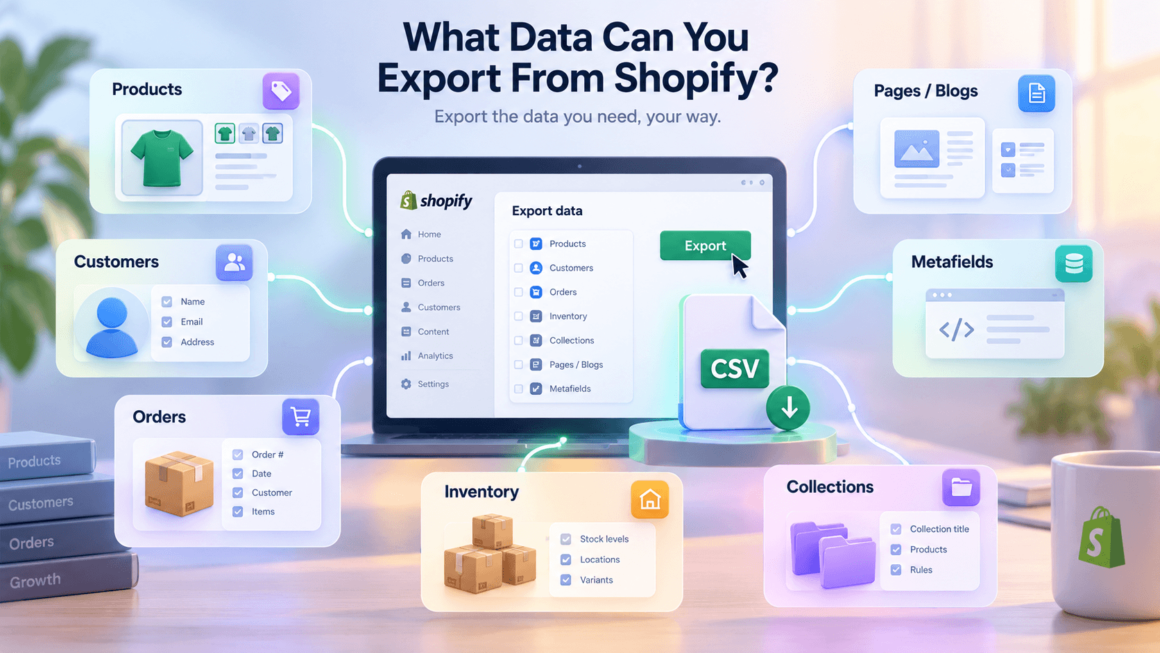 Shopify Data Export: How to Export, Sync & Transfer Store Data