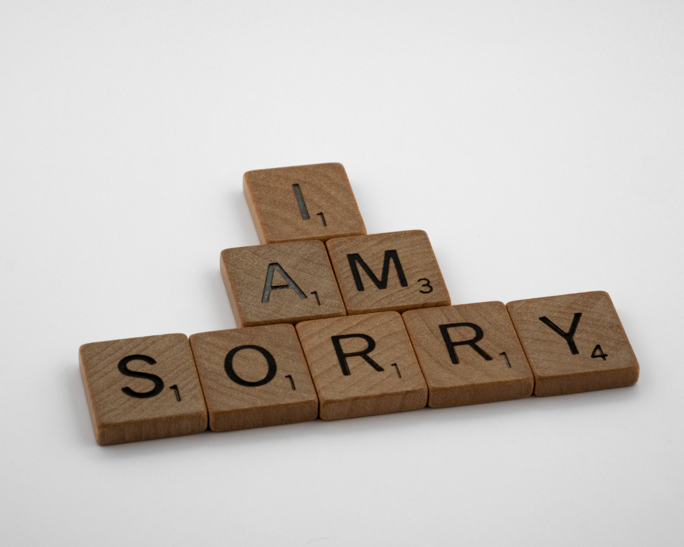 stop apologizing