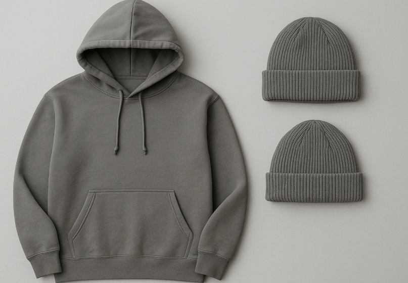 Matching Hoodies or Jackets + Beanies