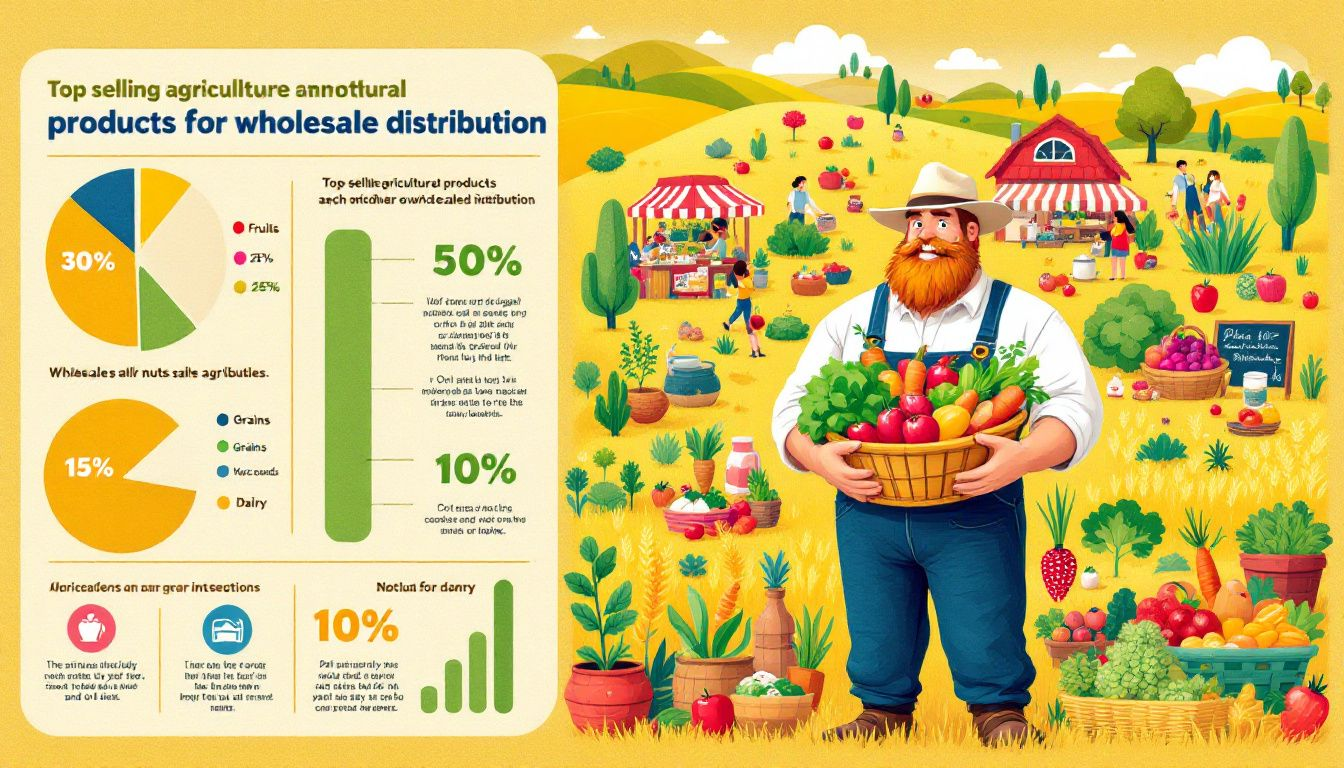 9e3e620f 5697 4aa7 817d 175f5391d67c A variety of agricultural products available for wholesale distribution.