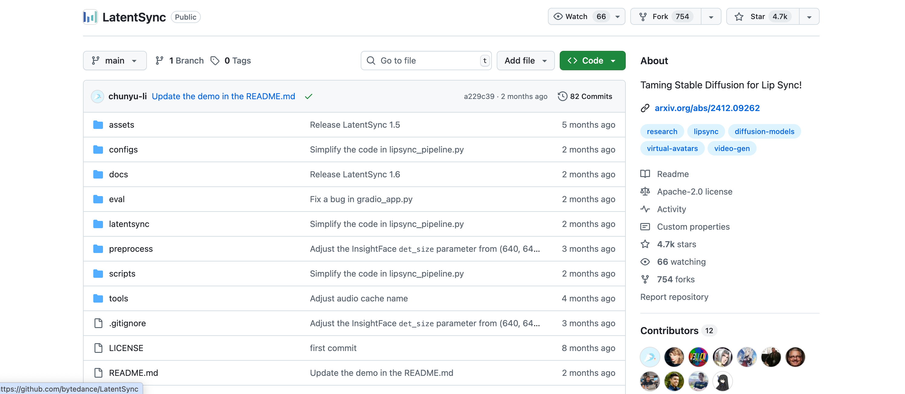 latentsync git repo