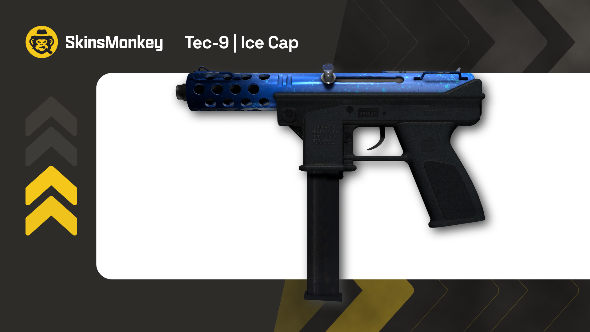 Tec-9 Ice Cap skinsmonkey