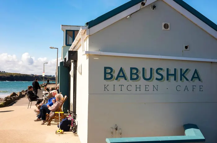 Babushka Cafe on the Harbour at Portrush
