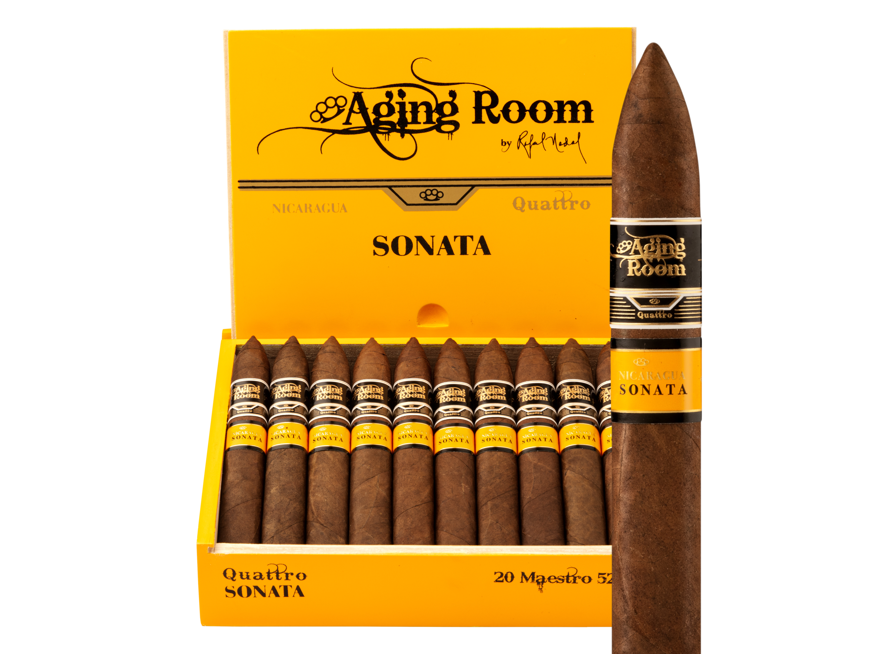 A picture of a Nicaragua Sonata Maestro cigar
