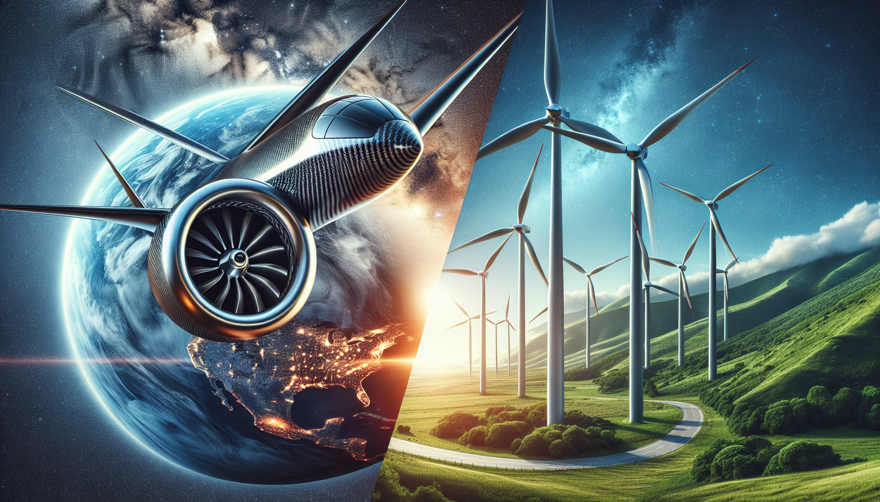 Carbon fiber composites in aerospace and wind turbines