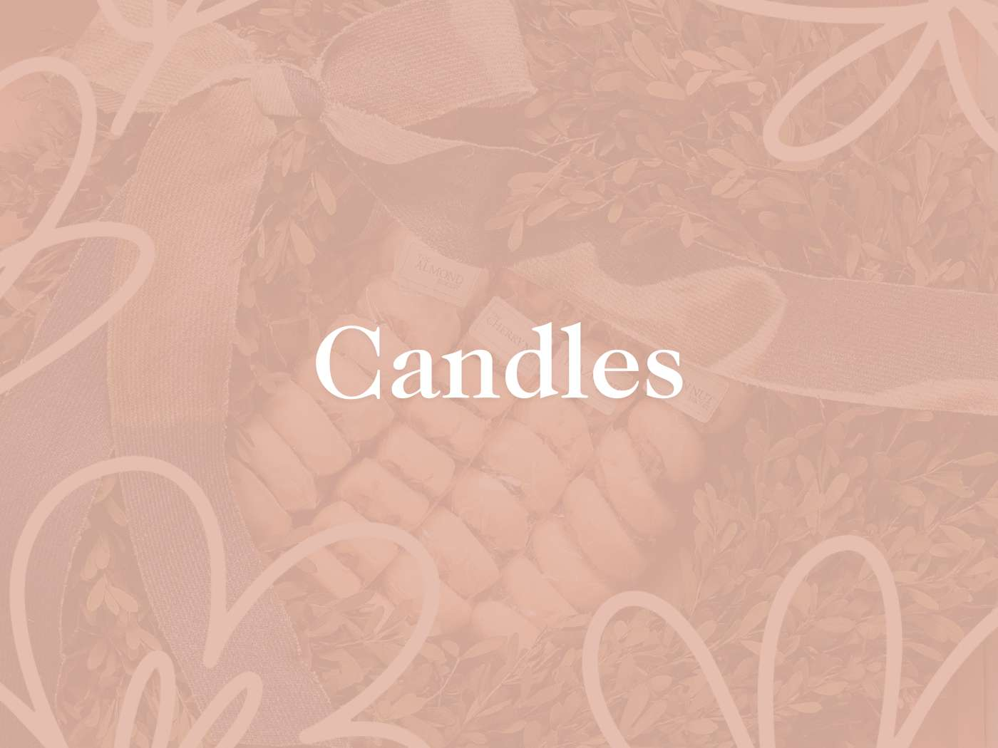Assorted scented candles thoughtfully arranged amidst a bouquet of delicate florals, presenting an inviting Candles Collection - Fabulous Flowers and Gifts.