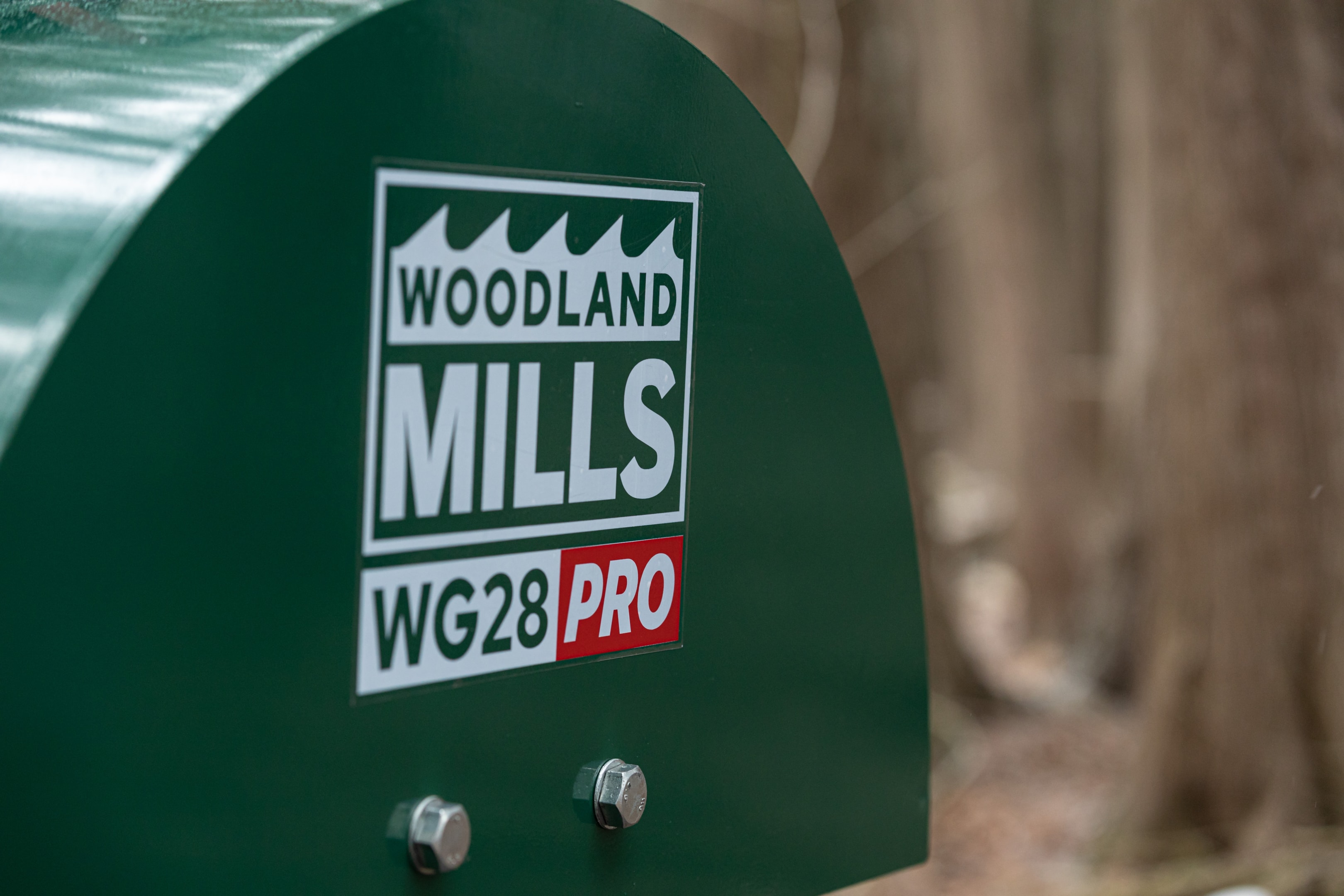 A Woodland Mills WG28 PRO Stump Grinder, great for landscape business owners.