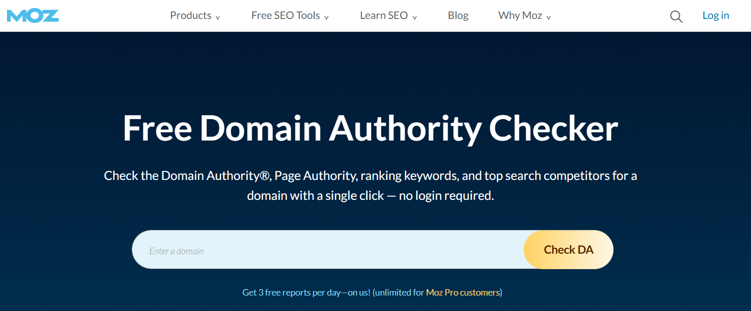 check domain rating