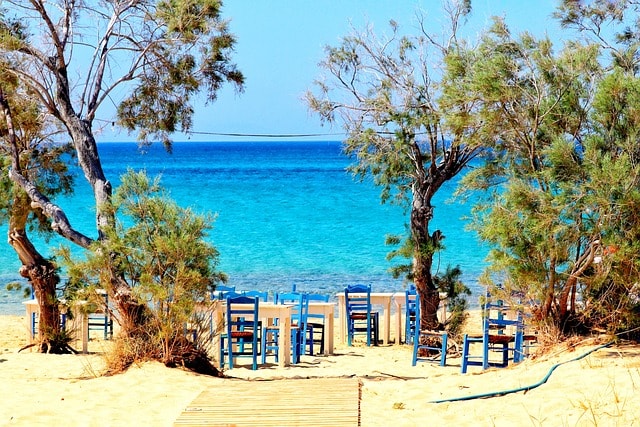 tavern, beach, sea