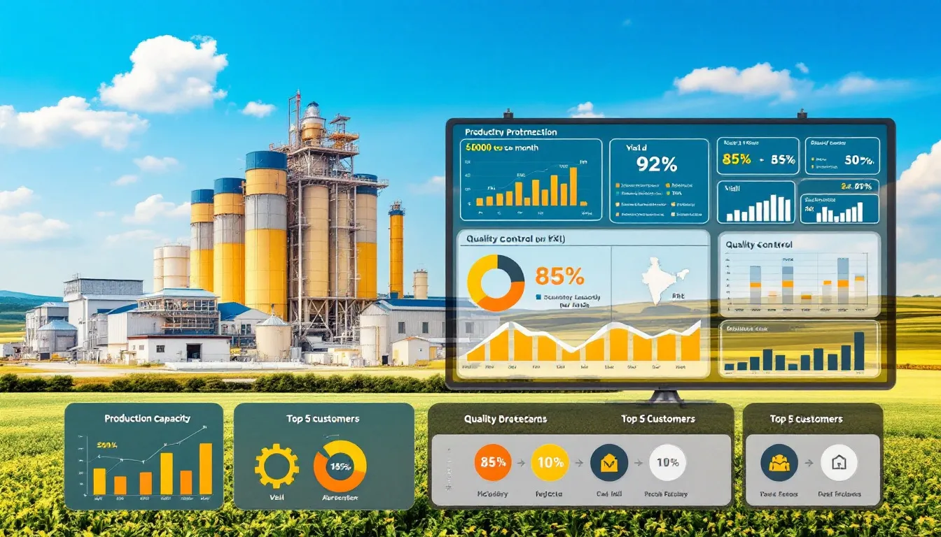 An overview of a dal mill business setup.