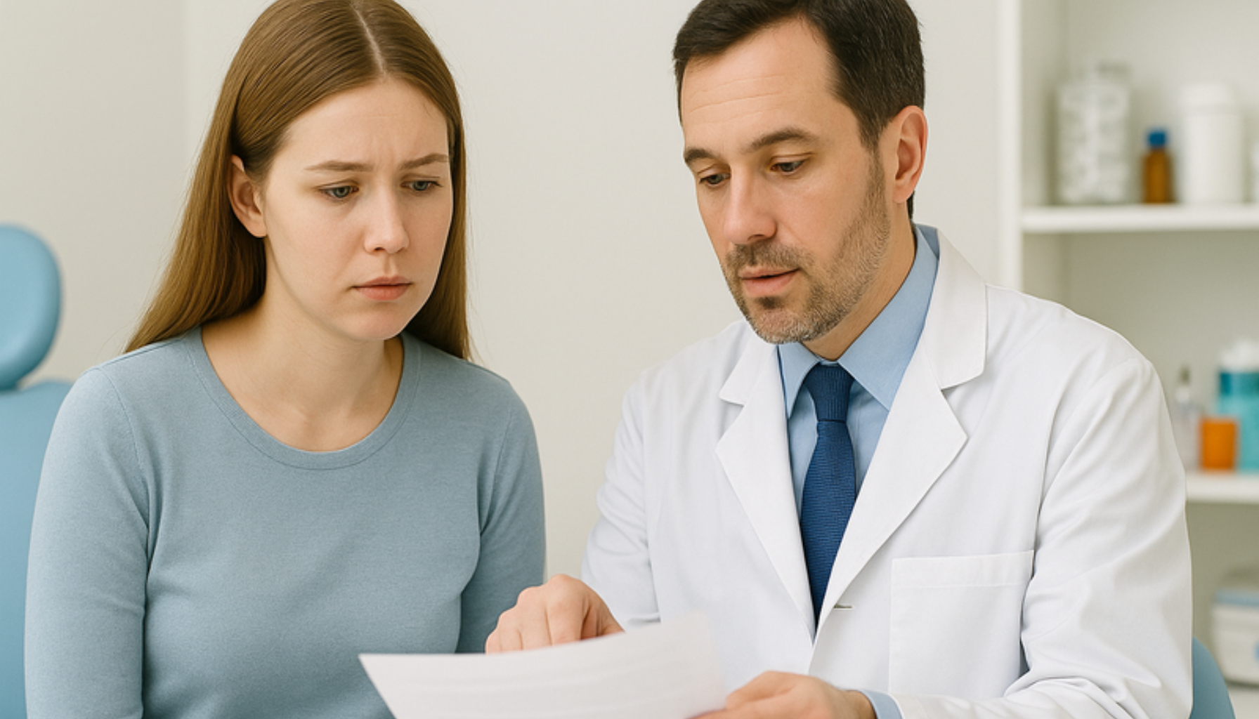 Pasient diskuterer tannlegekostnader med tannlege, illustrerer muligheter for NAV-støtte til tannbehandling i Norge.