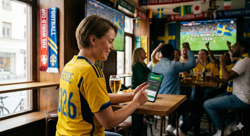 Svenska fotbollsfans följer Fotbolls VM 2026 och bettar via mobil – speltips och odds på världsmästerskapet i fotboll