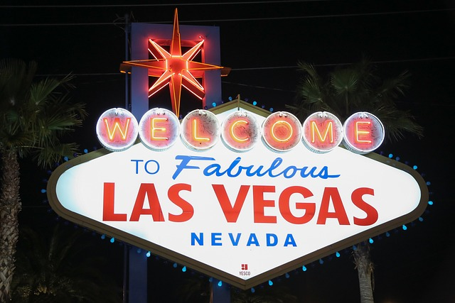las vegas, welcome, sign