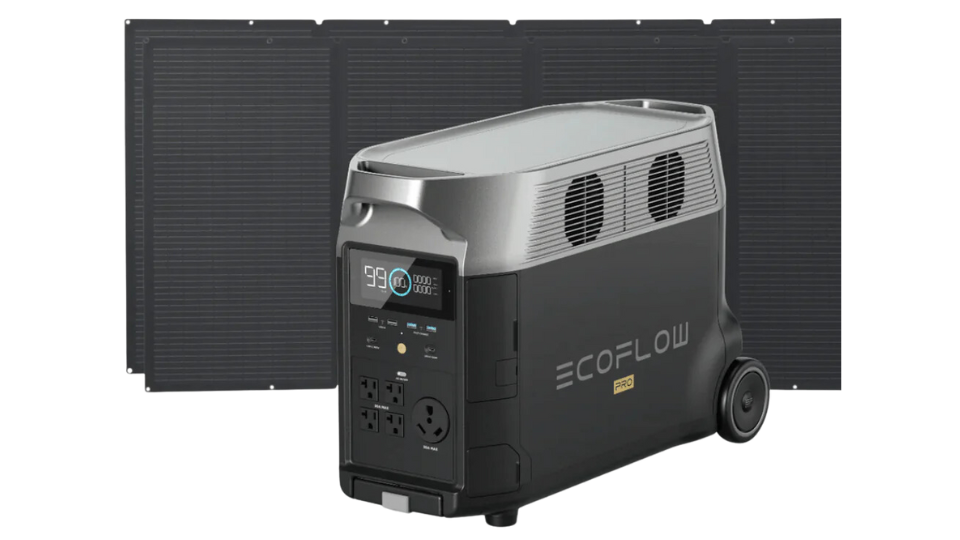 EcoFlow Delta Pro With Solar Panel