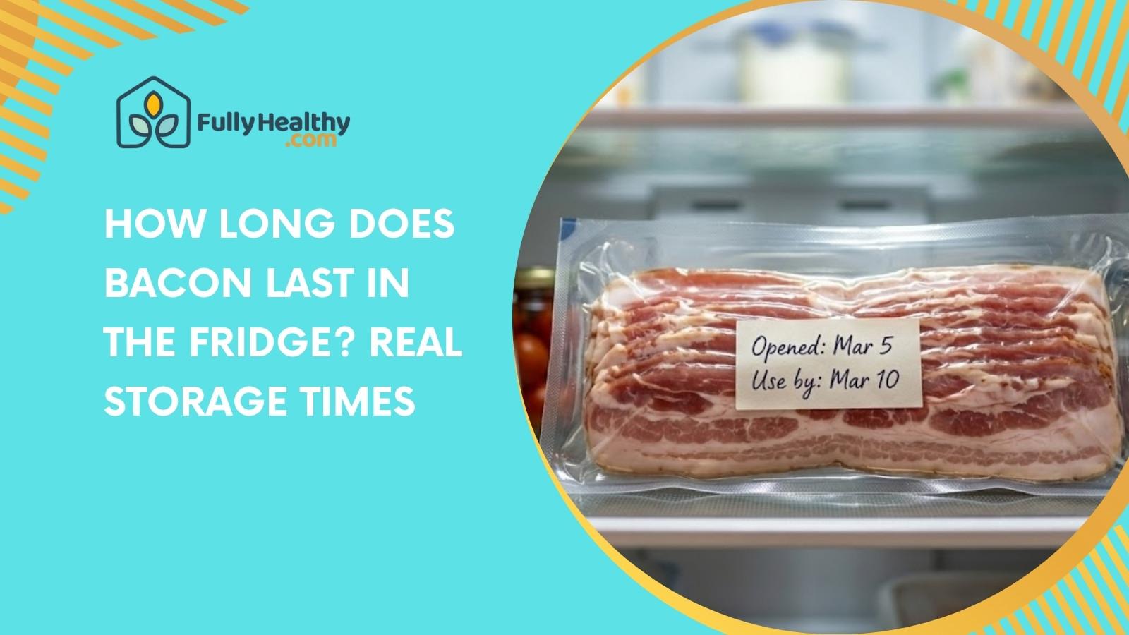 How Long Does Bacon Last In The Fridge? Real Storage Times