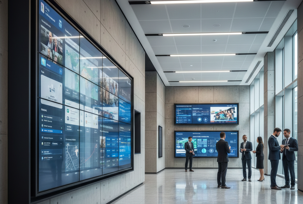 How to Implement Multi-Location Digital Signage Screens For Your Business? 6 manage multi location screens with a centralized digital signage platform