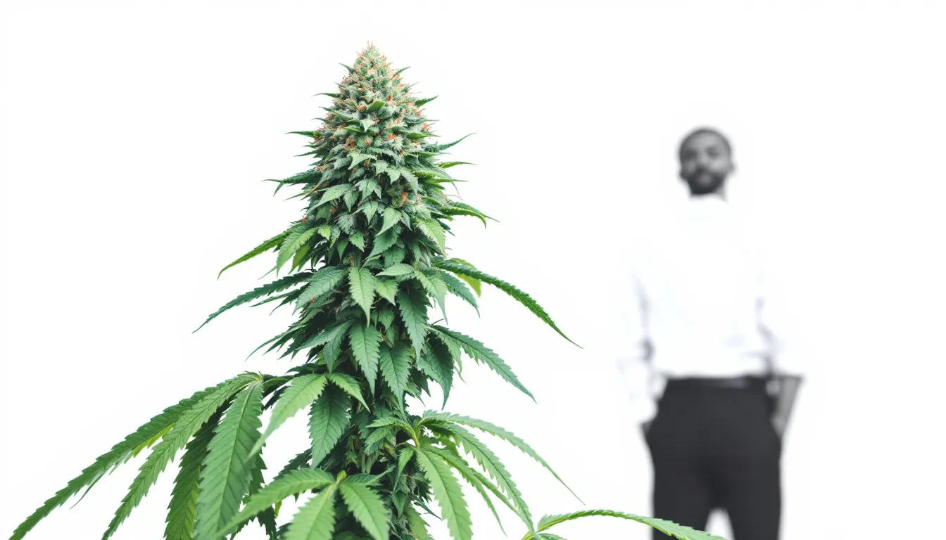 A variety of cannabis plants displayed in a dispensary, showcasing the rise of THCA products.