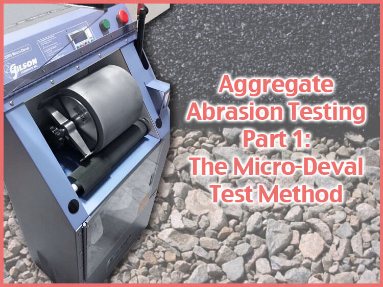 Micro-Deval Testing Machine with Canadian Test Methods