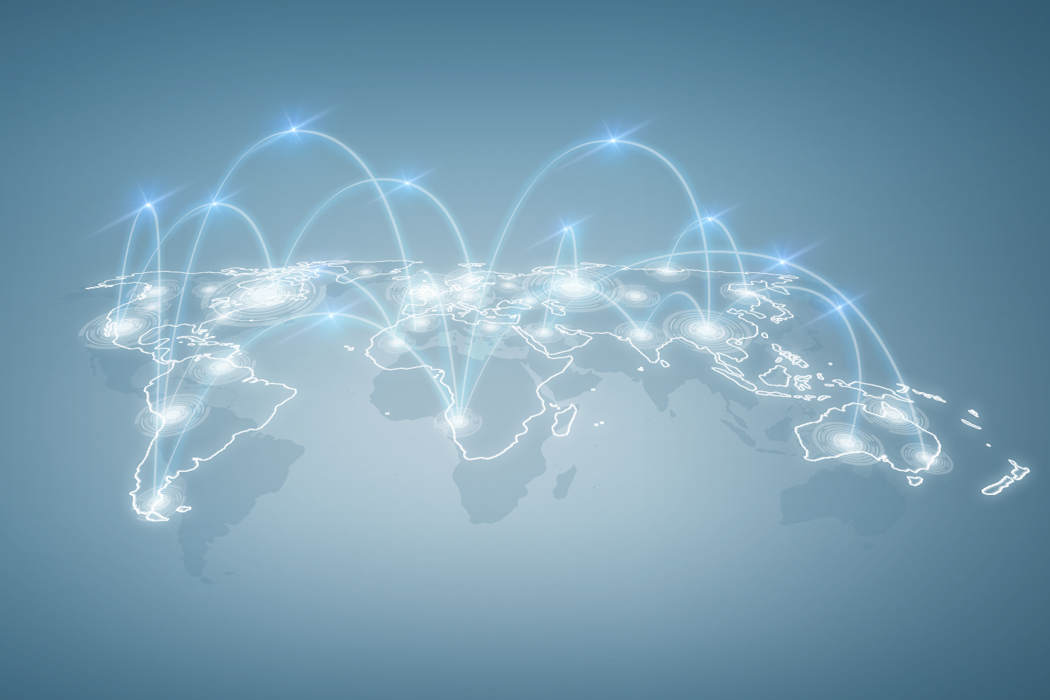 A digital illustration of supply chain from other countries.
