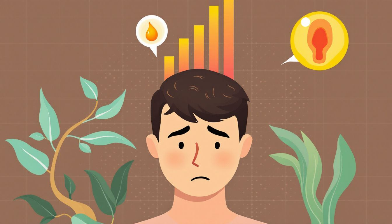 Tongkat Ali and Hair Loss: Facts, Risks, and Benefits 2 A person experiencing hair loss, potentially related to Tongkat Ali supplementation.