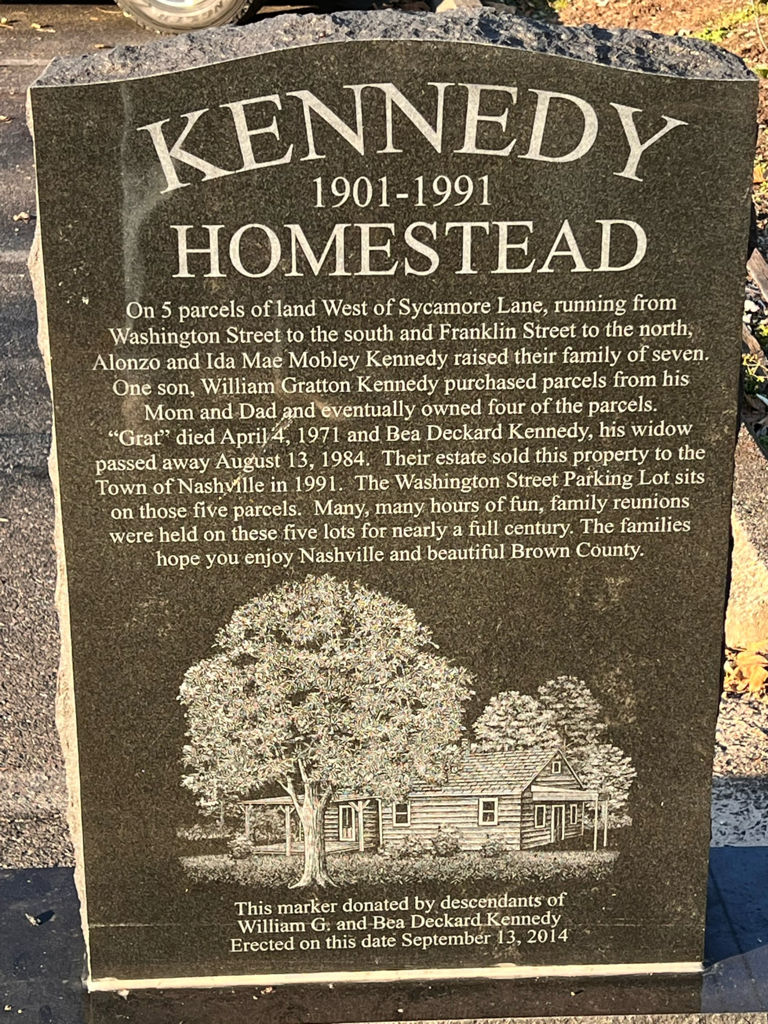 Kennedy Homestead, 1901-1991